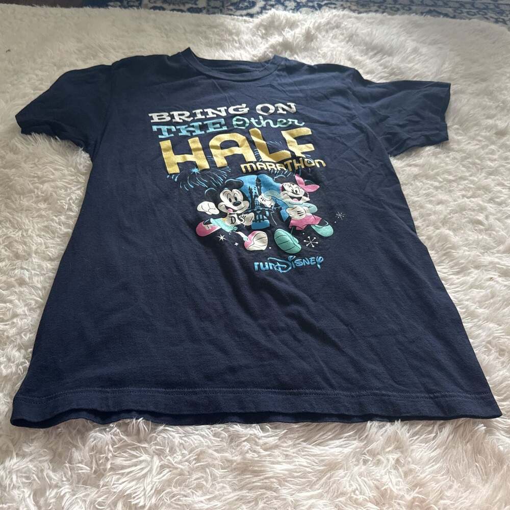 Disney Parks Bring On the Other Half Marathon runDisney‎ T-Shirt Size M